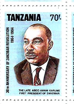 30TH ANNIVERSARY OF ZANZIBAR REVOLUTION